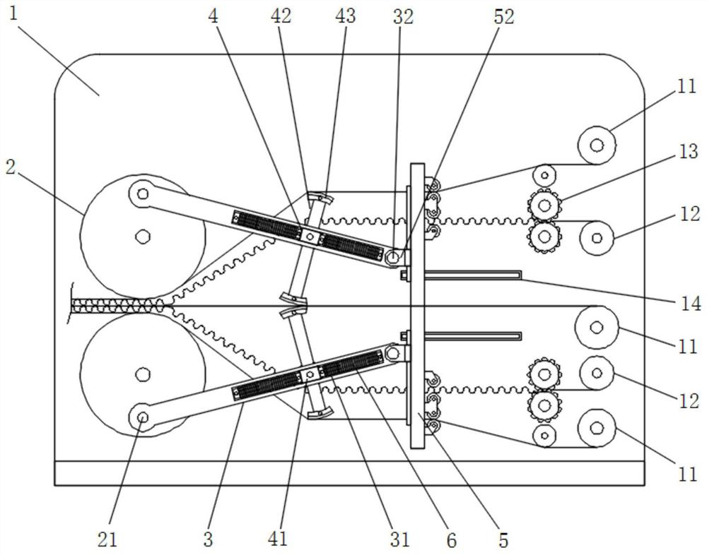 Multi-layer corrugated board gluing device