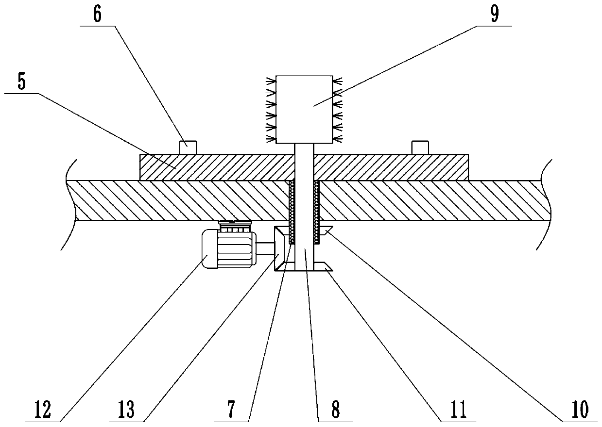 Grinding workbench for cylindrical casting machining