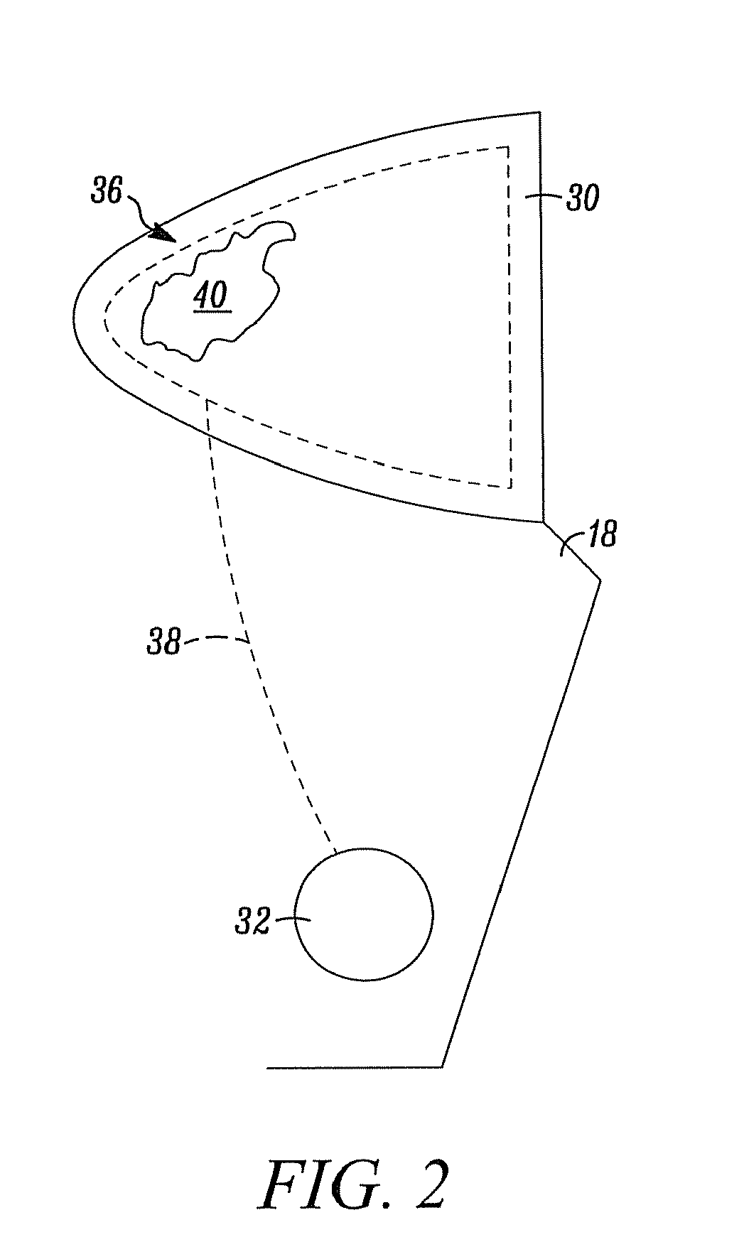 Breathing apparatus with sensor