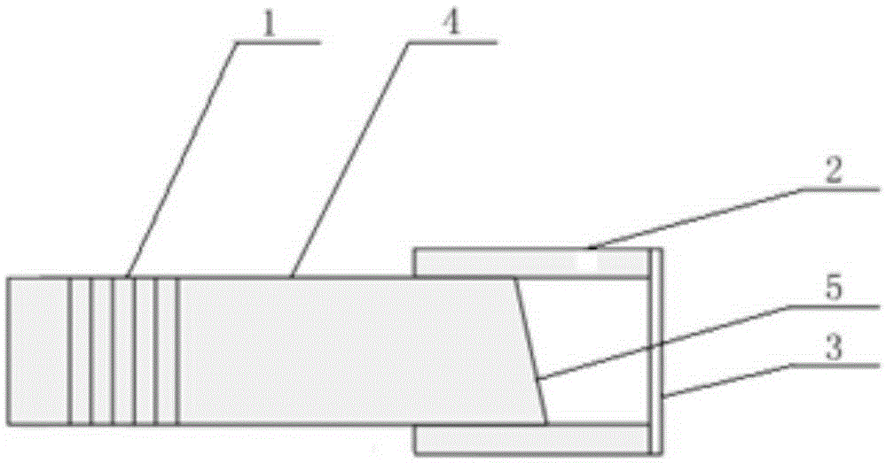 Diaphragm type low-fineness F-P optical fiber sound pressure transducer based on FBG