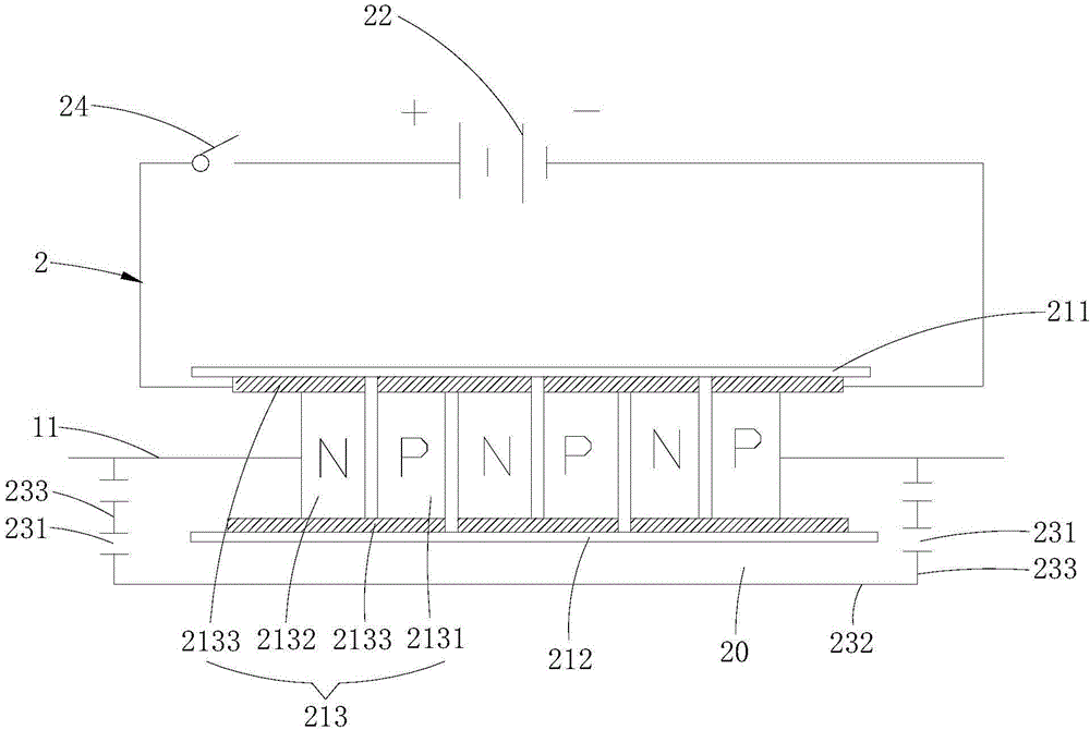 Drying and dehumidifying structure for dish-washing machine and dish-washing machine