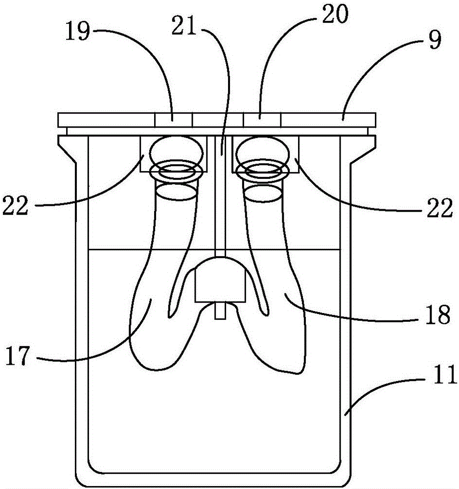 High-accuracy heat and moisture exchanger moisture loss tester and working method thereof