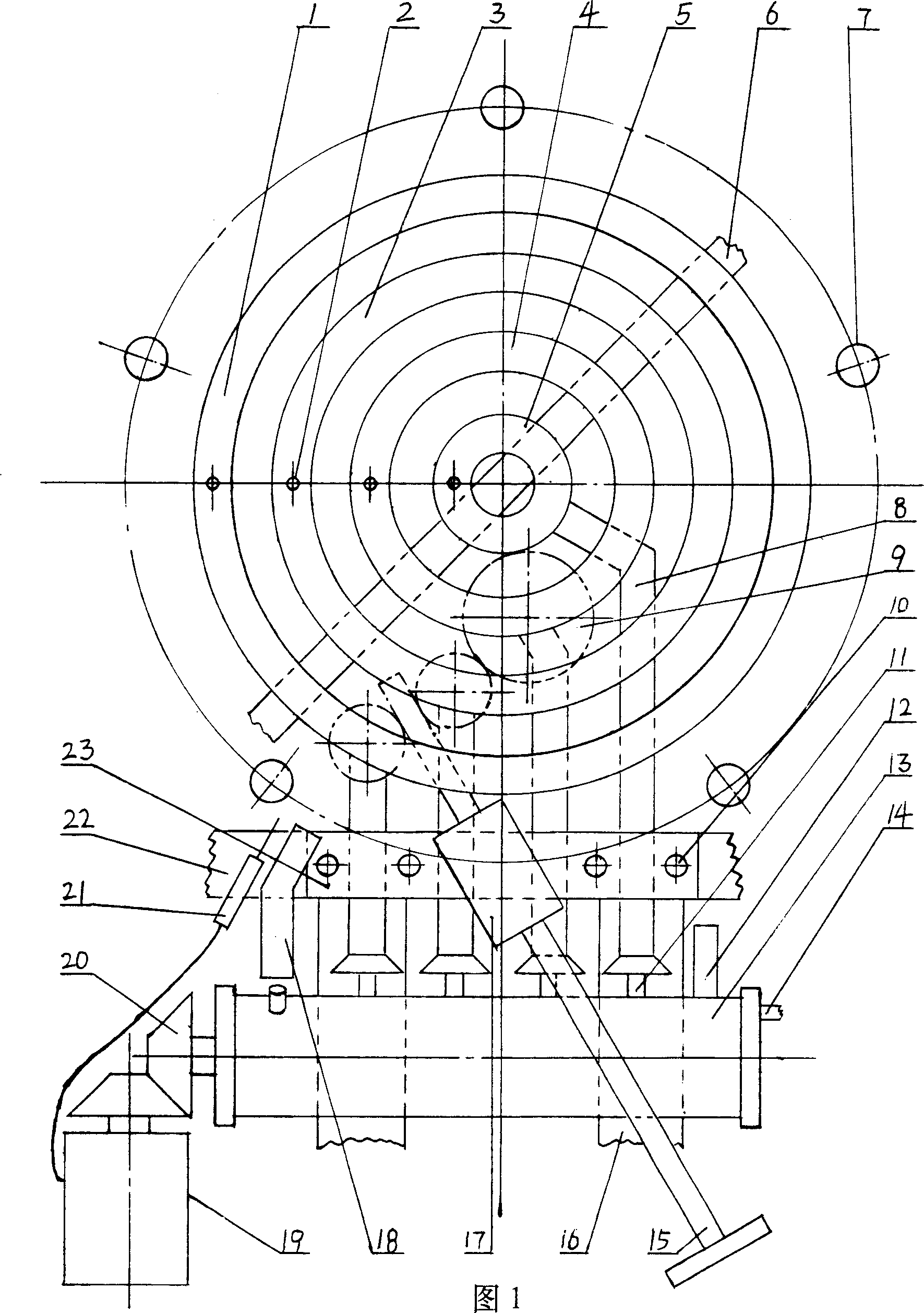 Gas combustion stove