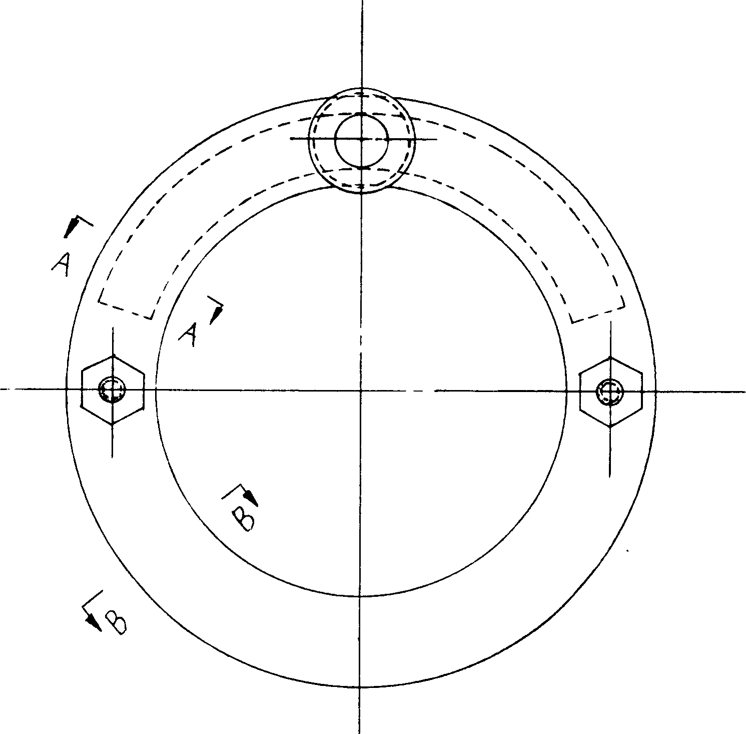 Gas combustion stove