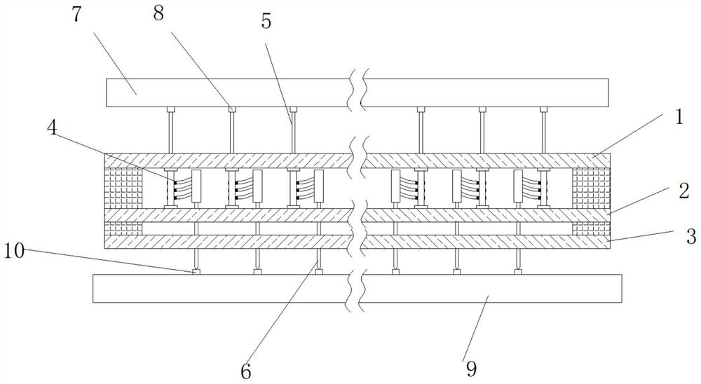 Method for assembling, repairing and setting test parameters of vertical probe card device