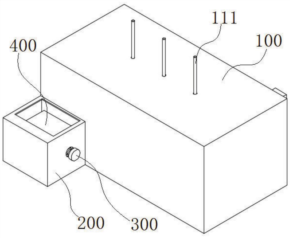 Uncooked food pesticide residue detection method