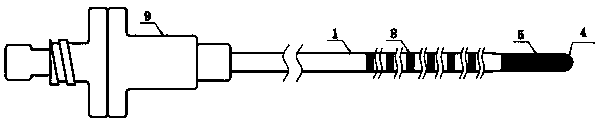 High-flow anti-bending guide catheter structure