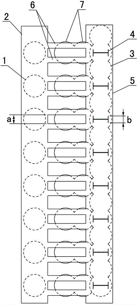 A construction method of combined double-row pile support system