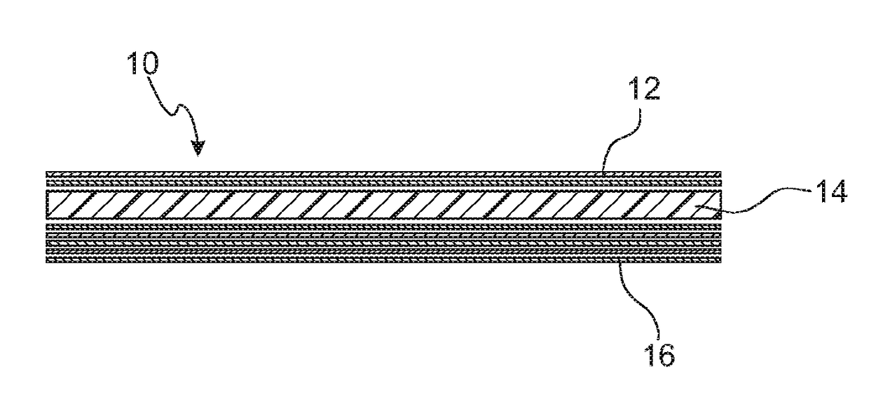 Composite components made of heat-curing resins and elastomers