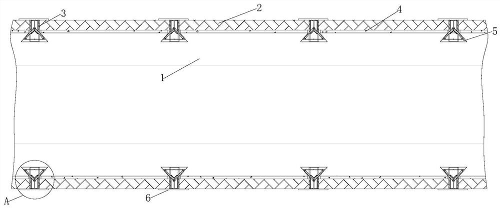 Rubber-plastic heat insulation pipe structure with surface-enhanced composite co-extrusion outer protective layer