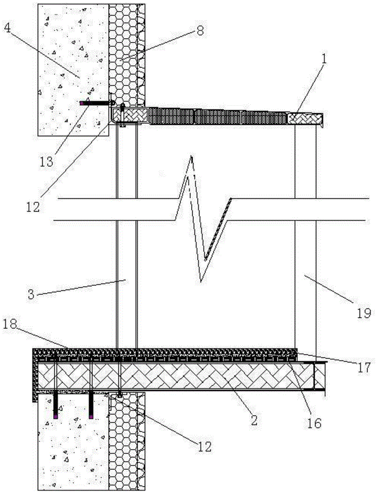 Open-web plate bay window