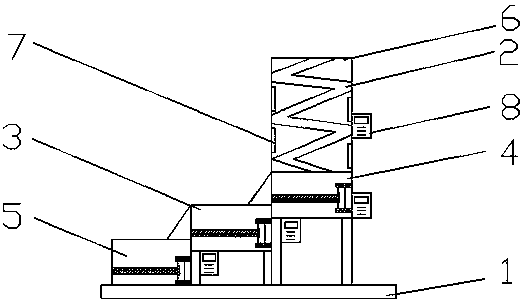 Spiral sieve with buffering type feeding channel