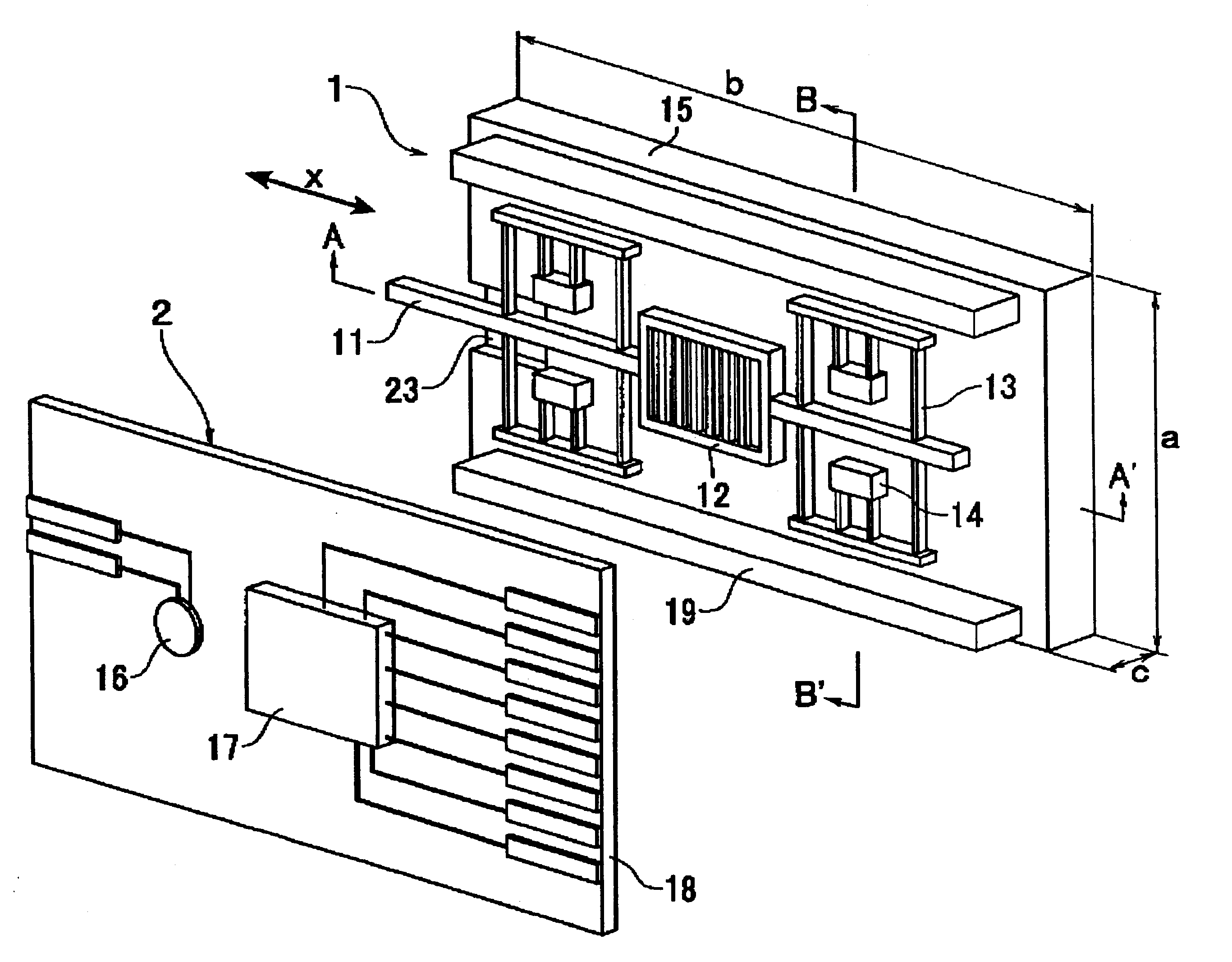 Scale member, method of producing the same and displacement measuring apparatus therewith