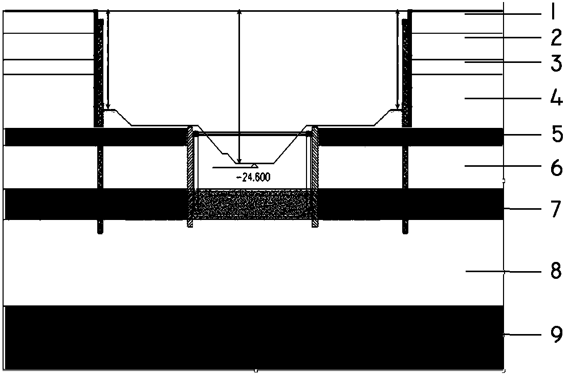 Soft-soil area underground diaphragm wall supporting slurry and method of determining slurry ratio thereof