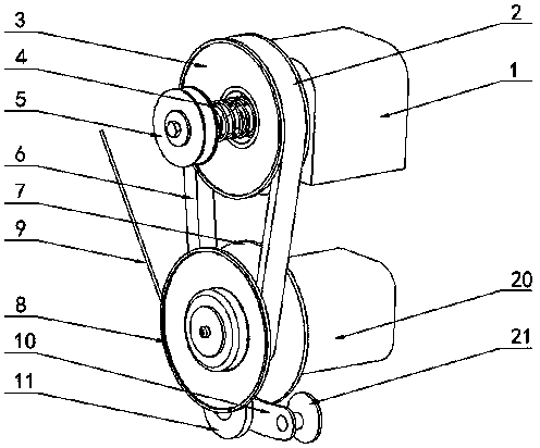 Variable-diameter stepless speed changer