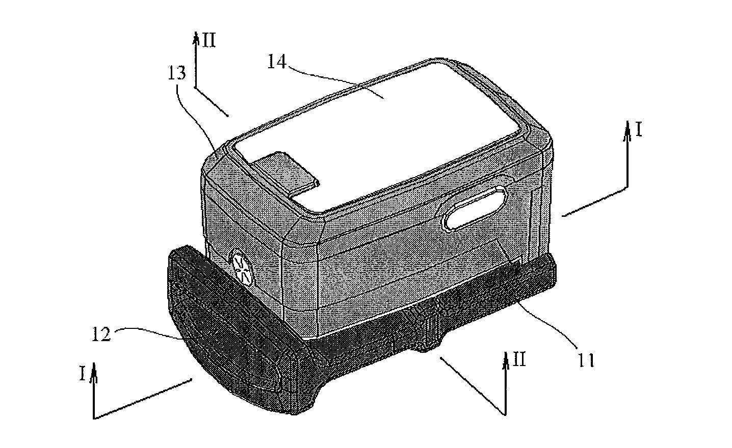 Soft Gum Fingerstall Oximeter Without Pivot Structure