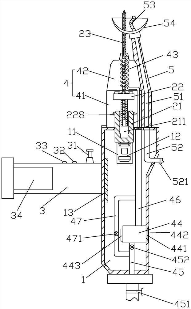 A fully automatic orthopedic bone drilling, water injection and water pumping integrated device