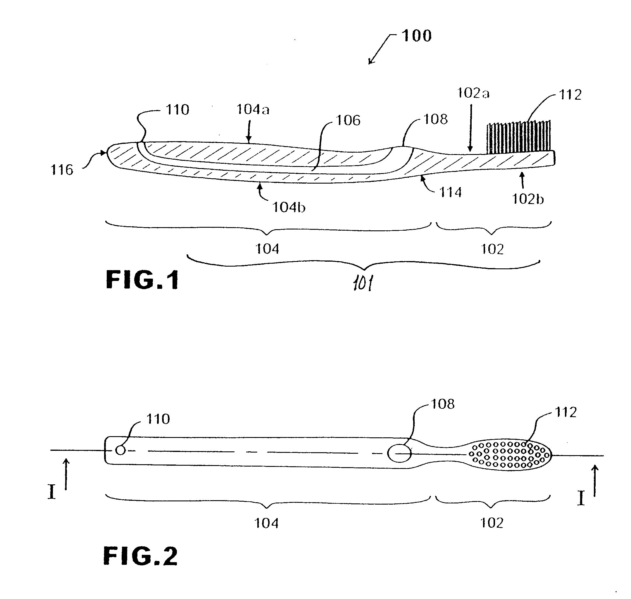 Fountain toothbrush