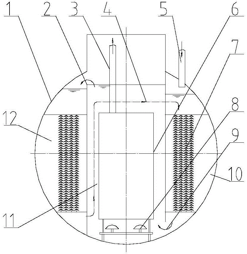 A kind of MBR membrane technology integrated sewage treatment equipment and sewage treatment method thereof