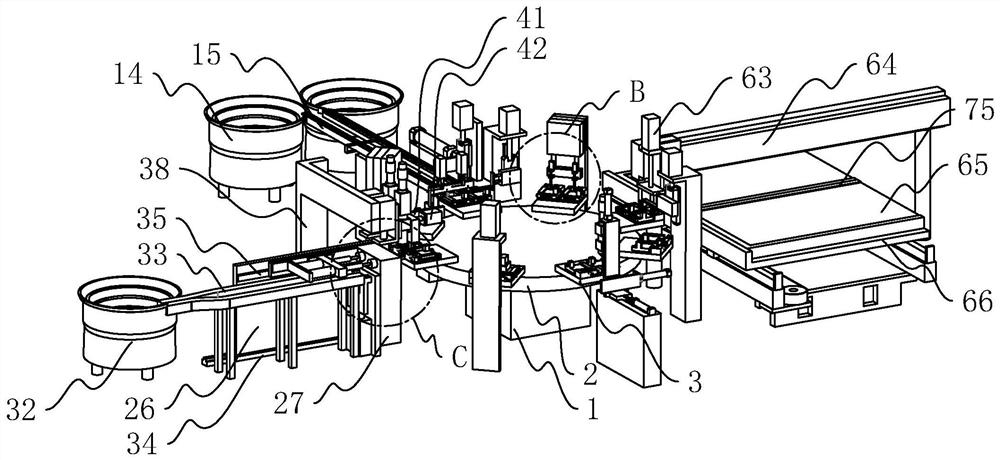 Production system for inductor