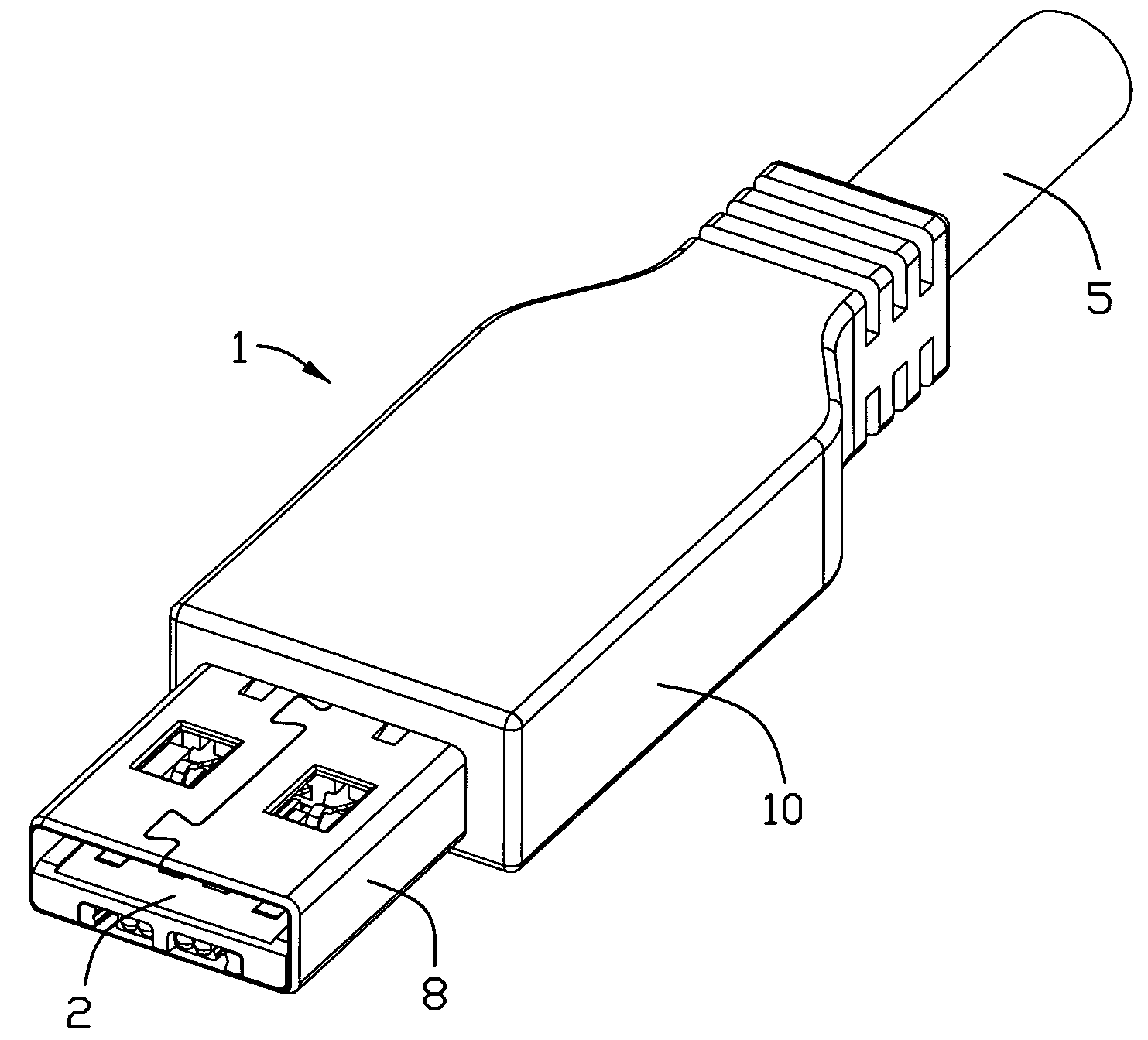 Cable assembly having enhanced interconnection device thereof