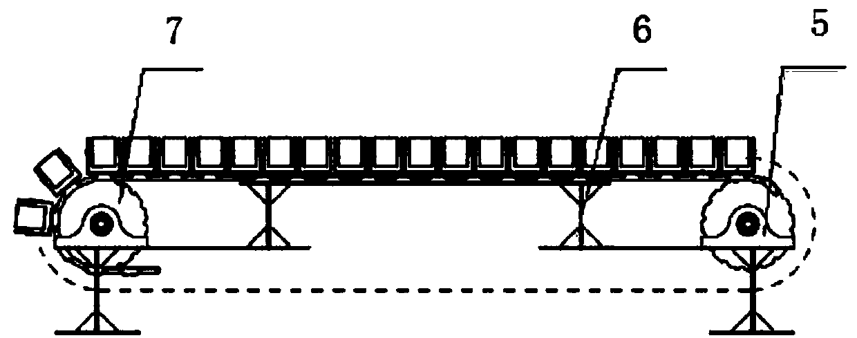 Mechanical device for omni-directional treadmill