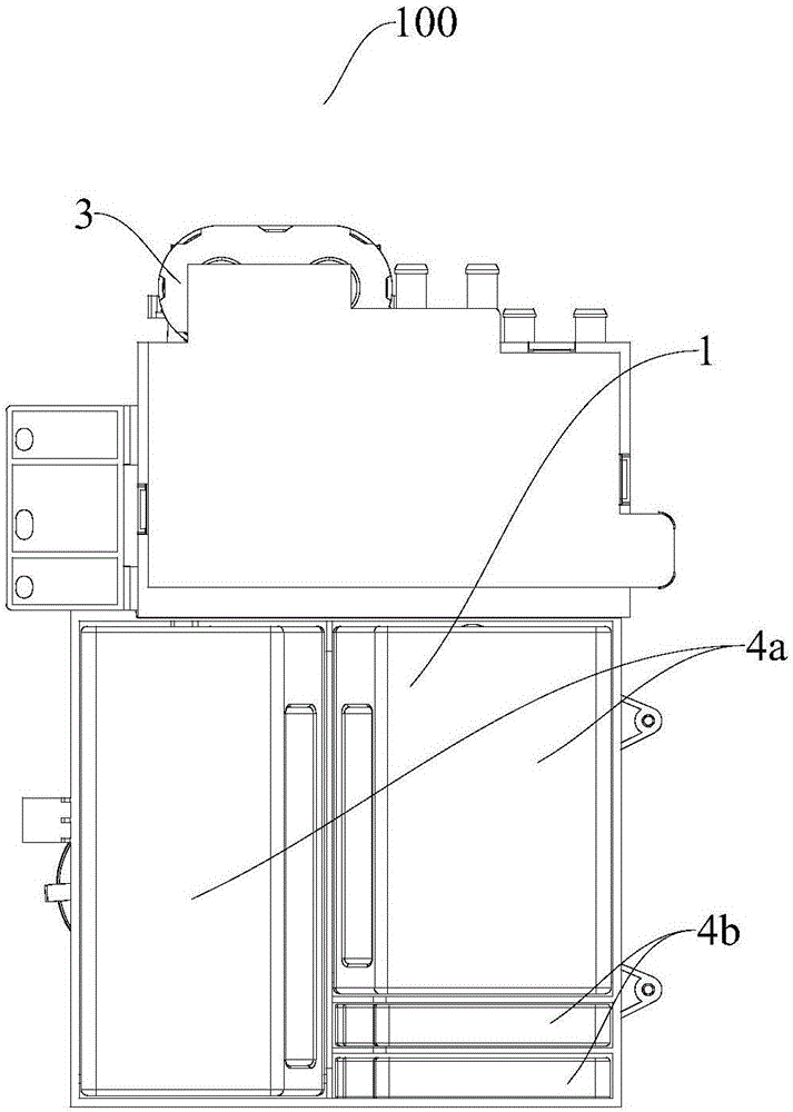 Washing machine and automatic feeding system thereof