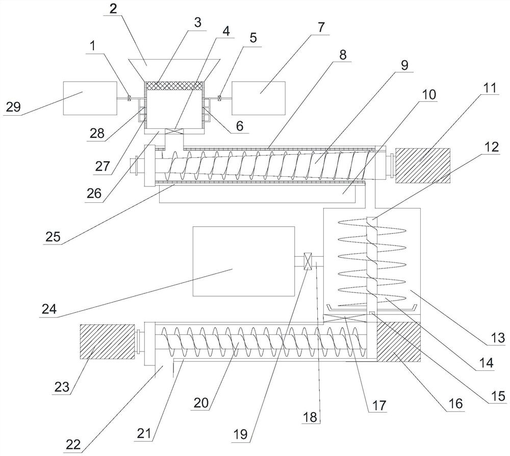 Device and method for regenerating filling material by using solid waste