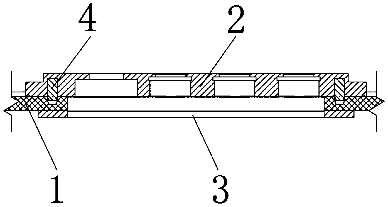 Steel-carbon fiber composite material explosion-proof shell structure