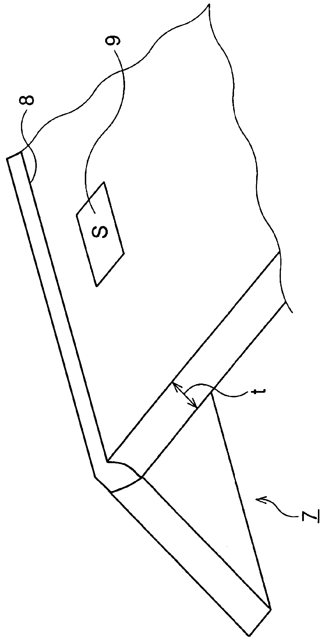 Method of diagnosing fatigue life of structural steelwork and a member of steelwork having life diagnostic function