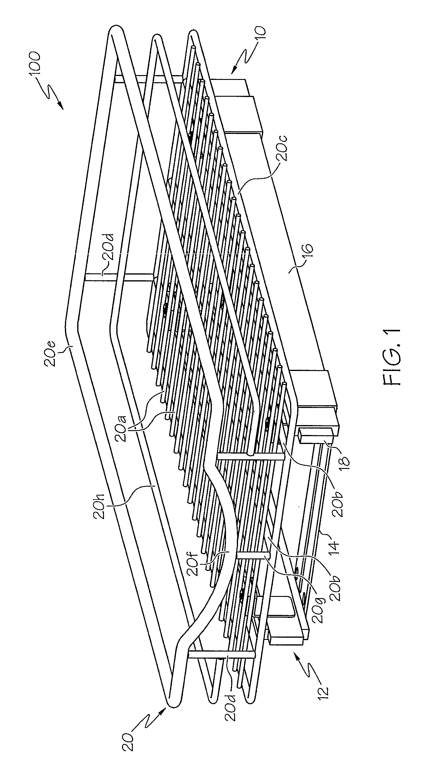 Glide mechanism for roll out drawers and other items