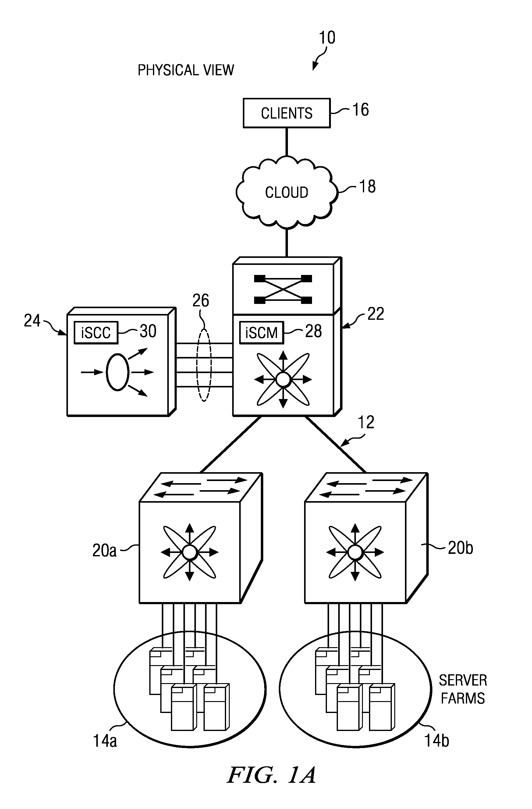 System and method for configuring service appliances as virtual line cards in a network environment