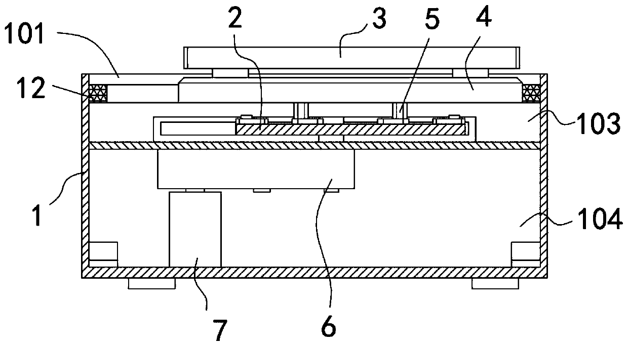 Automatic blood mixing and shaking device for clinical laboratory