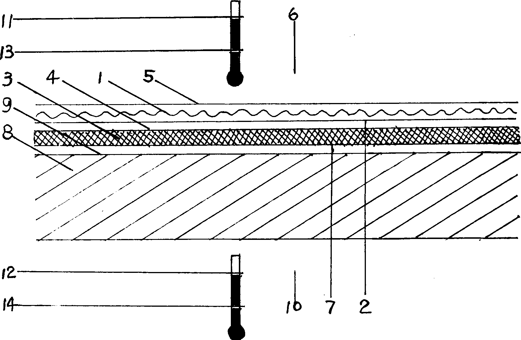 Water evaporation cooling device