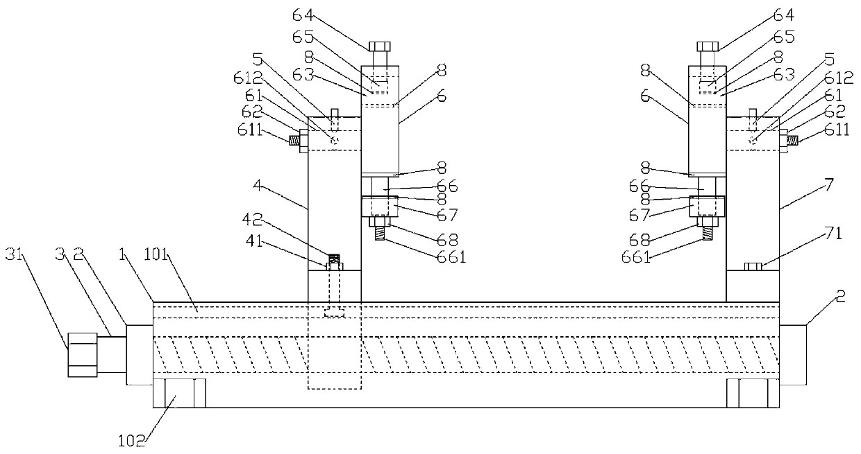 A multi-angle processing jig for bone plate