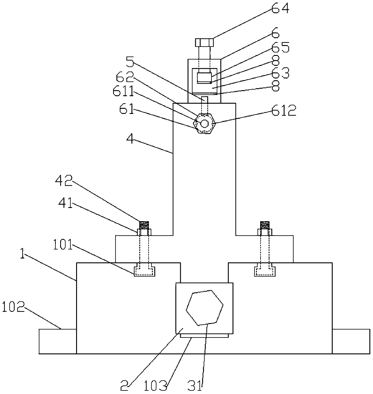 A multi-angle processing jig for bone plate