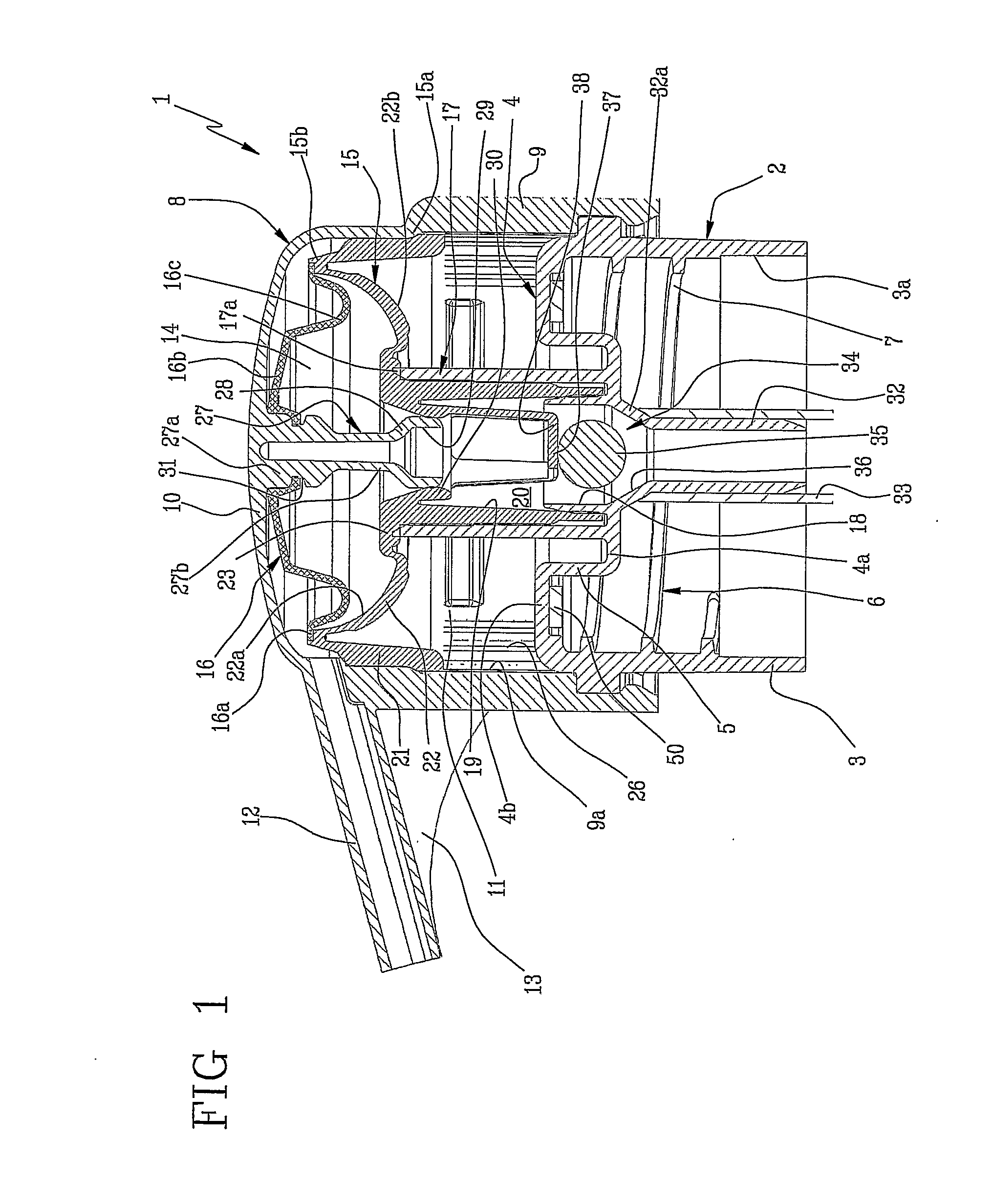 Dispenser of fluid products