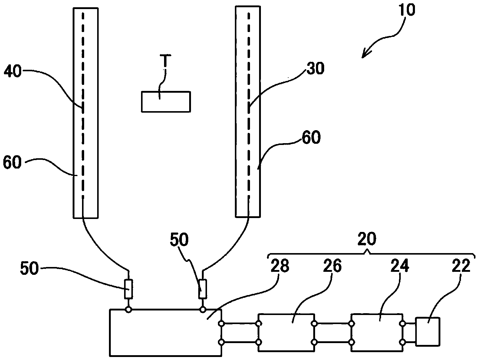 Charged body electric removal device, and charged body electric removal method utilizing same device