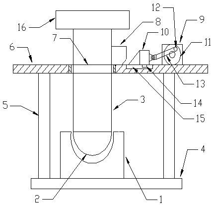 Efficient medicine smashing device