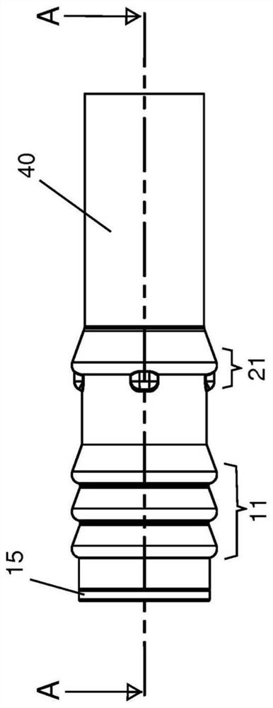 Multi-part connector assembly