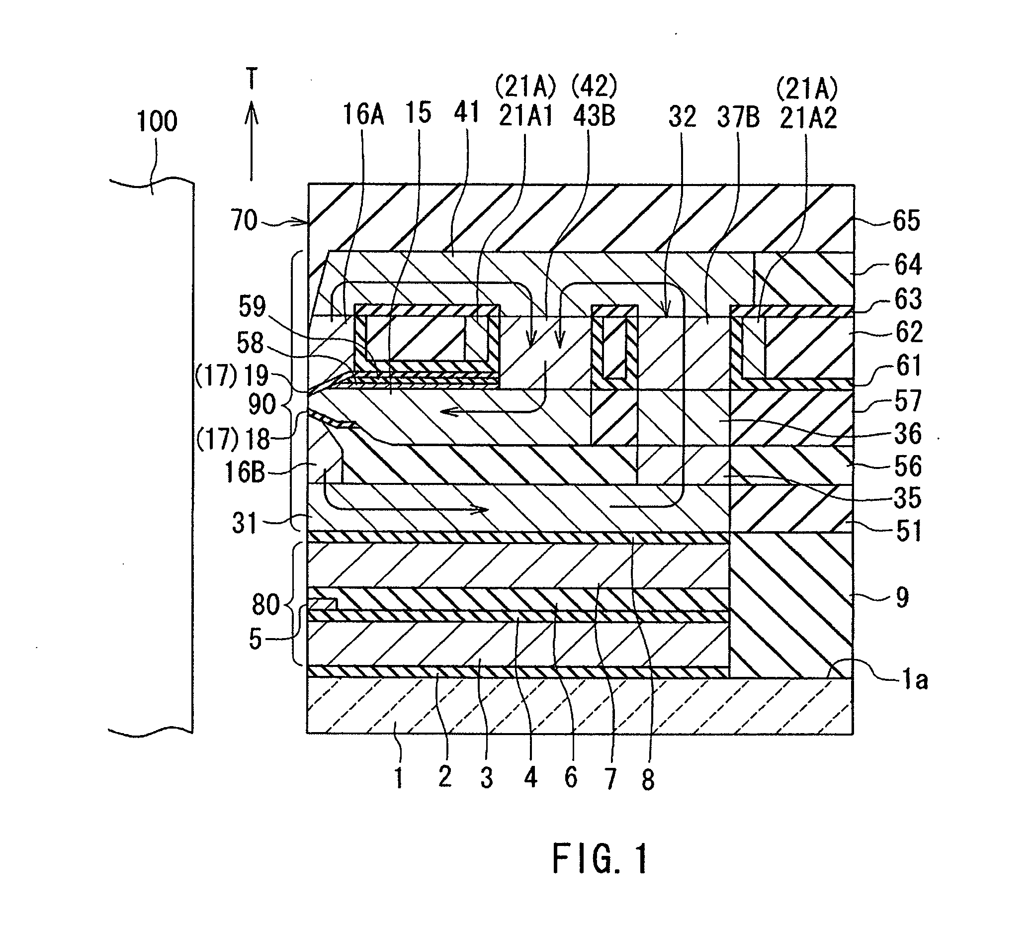 Magnetic head for perpendicular magnetic recording capable of producing a write magnetic field of sufficient magnitude from the main pole while reducing the length of a magnetic path that connects the write shield and the main pole