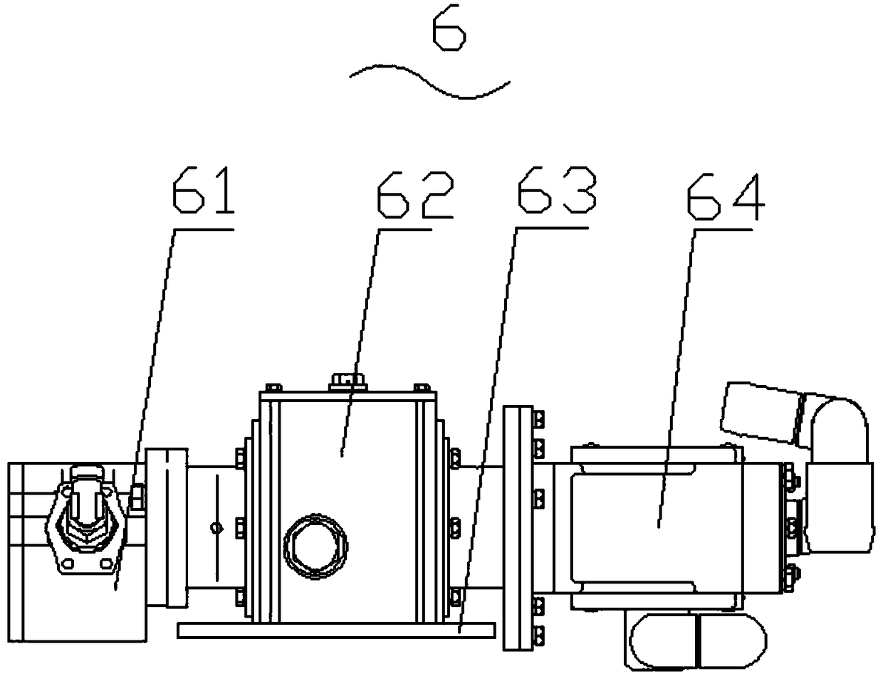 All-pneumatic all-dimensional drill carriage