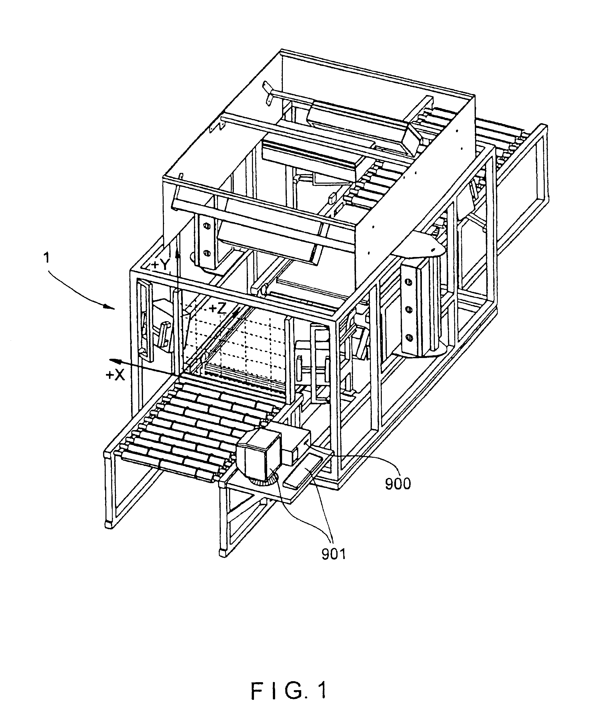 Automated tunnel-type laser scanning system employing corner-projected orthogonal laser scanning patterns for enhanced reading of ladder and picket fence oriented bar codes on packages moving therethrough