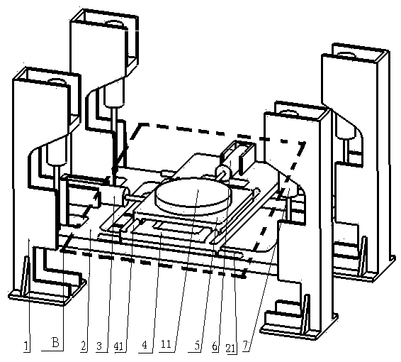 Three-dimensional steering mechanism load simulation device and its loading method