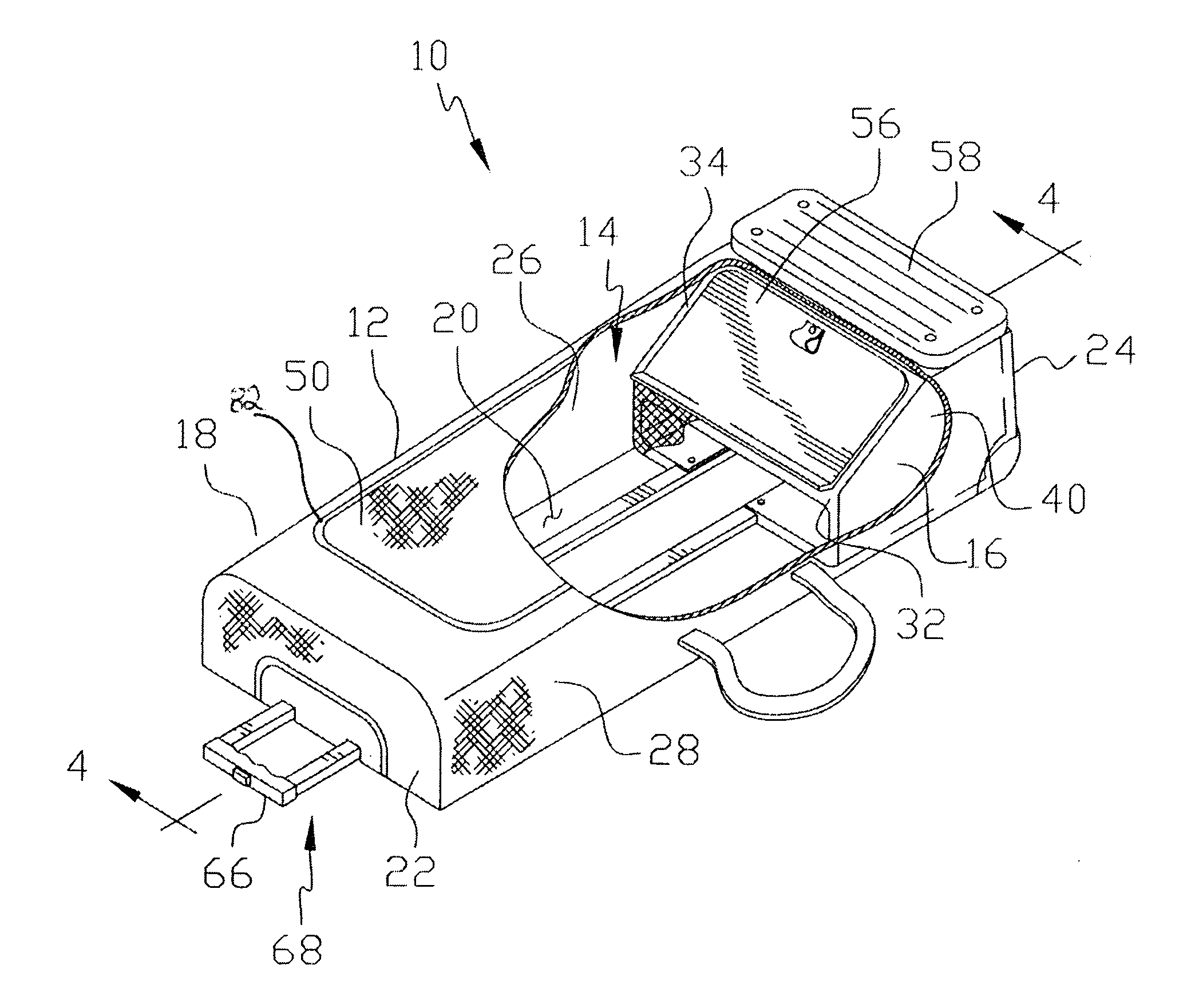 Sports equipment bag with integrated stool