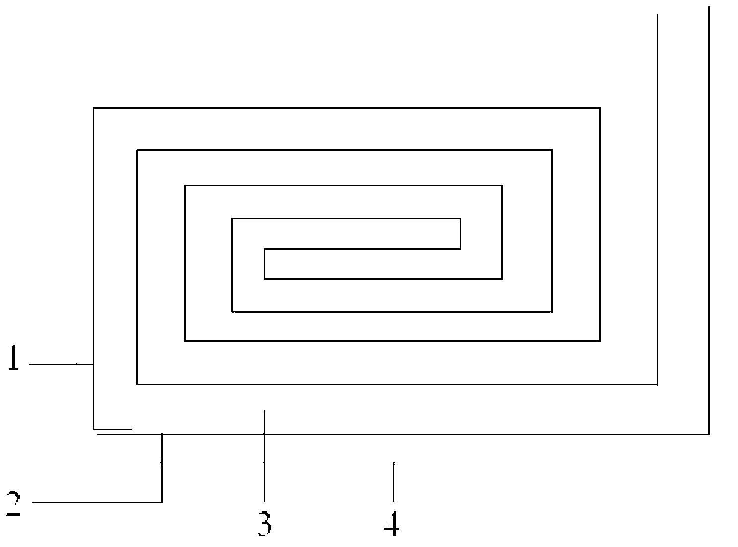 Winding-type lithium battery and battery cell thereof