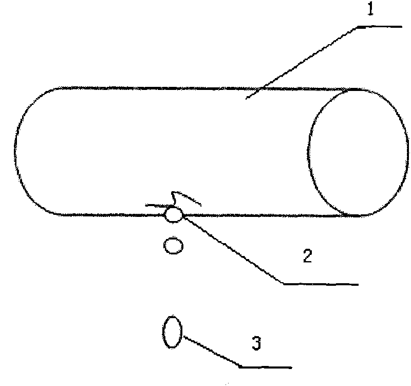 Fire-free method for repairing leakage of pipeline