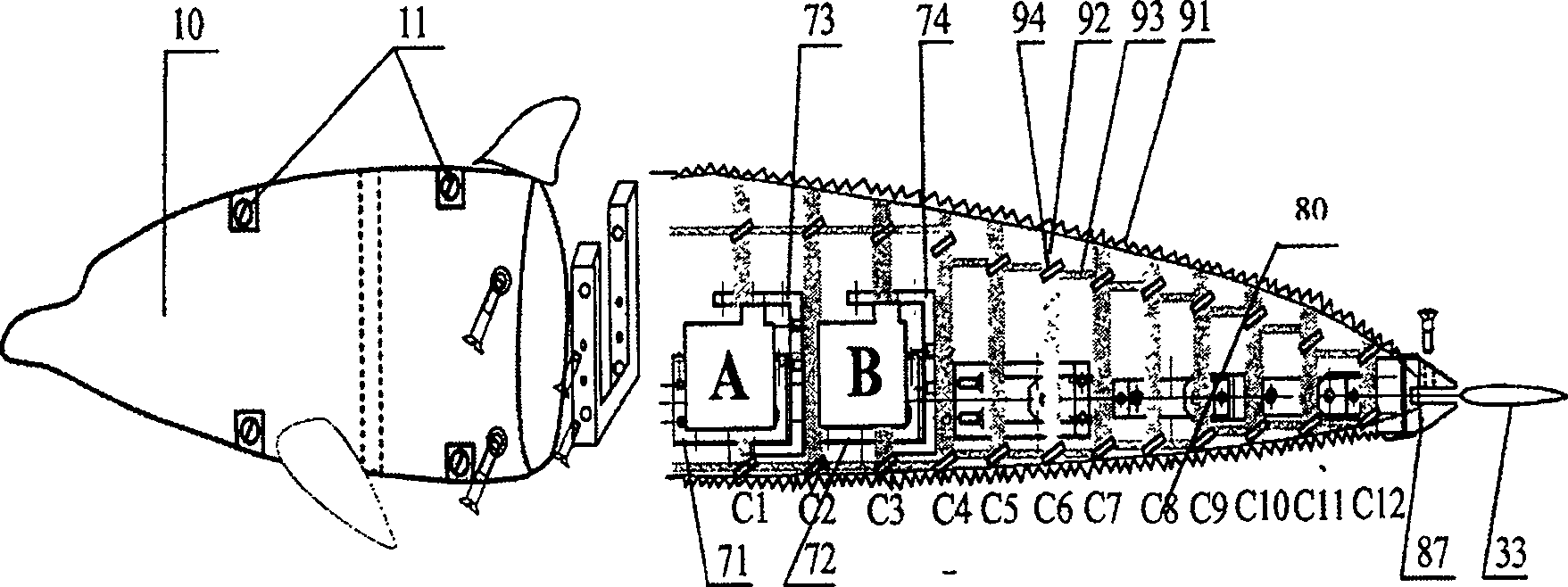 Intelligent robot dolphin