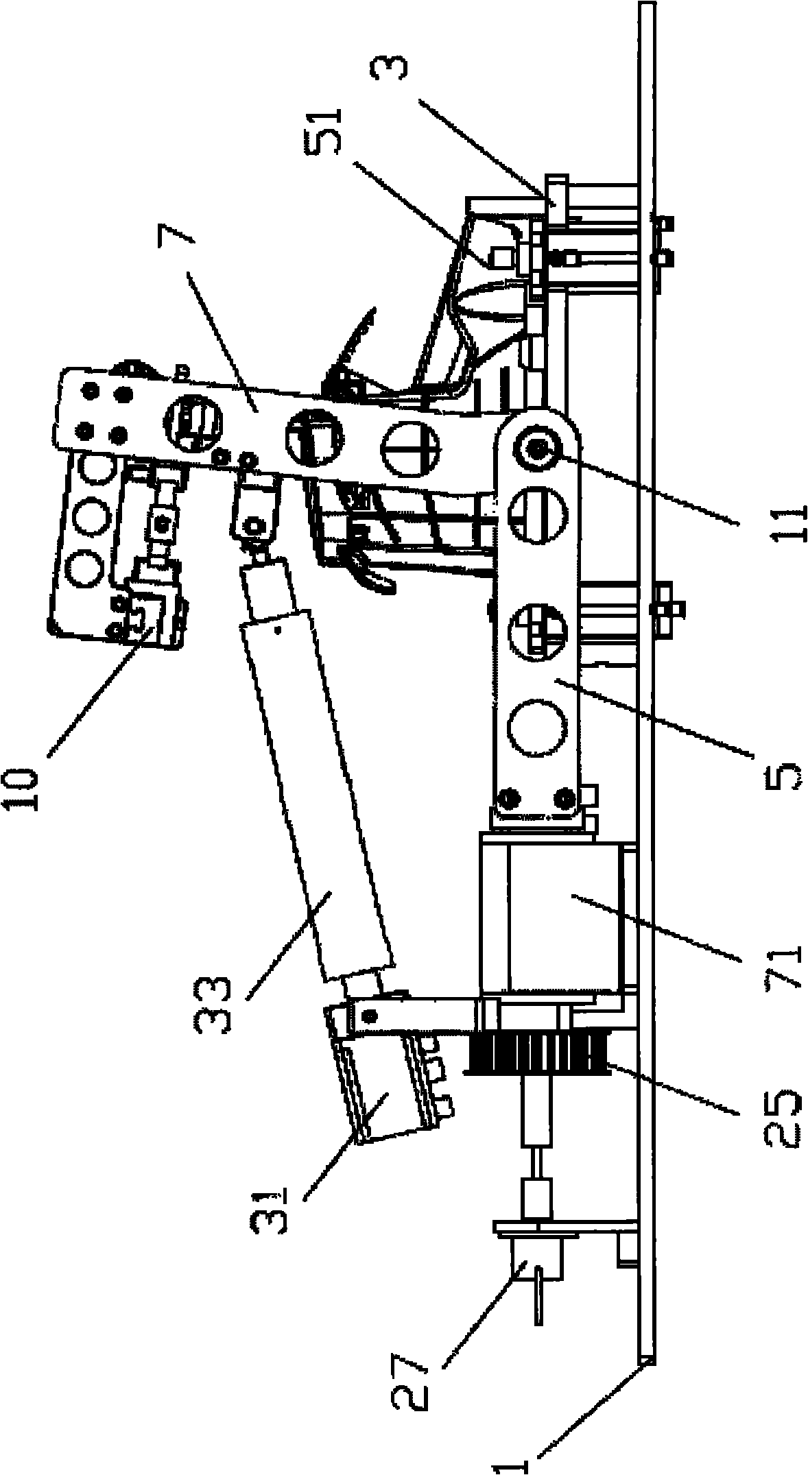 Testing machine for testing performance of reverse gear assembly