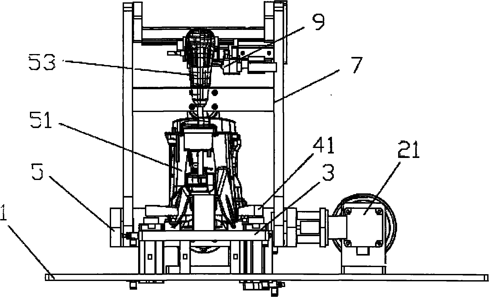 Testing machine for testing performance of reverse gear assembly